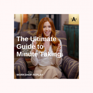 Workshop Minute Taking